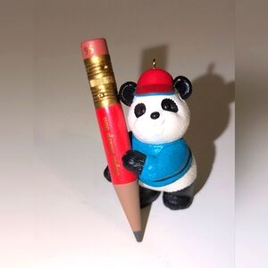 Hallmark Keepsake Ornament‎ 1995 Extra Sharp Son Panda Bear